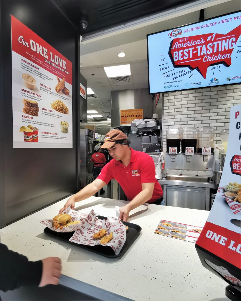 Raising Cane's Menu UAE Menu Page