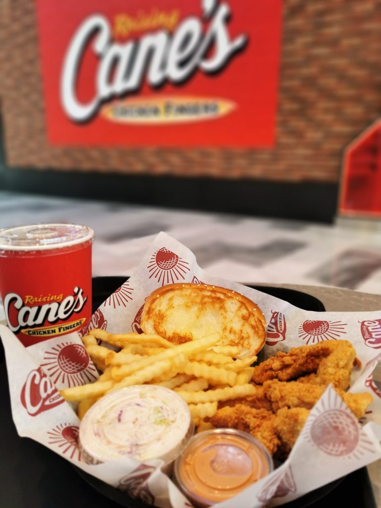 Raising Cane's Menu UAE Menu Page