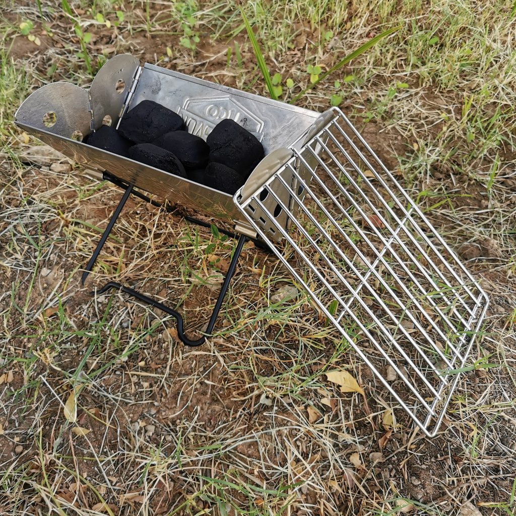 weekenduae Mini Flatpack portable grill & fire pit 