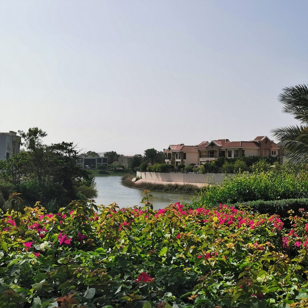the Jumeirah Islands Clubhouse