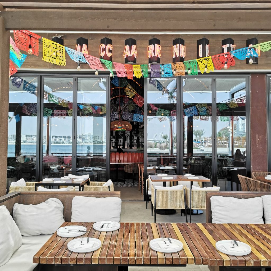 La Carnita Mexican Restaurant on Yas Island, Abu Dhabi