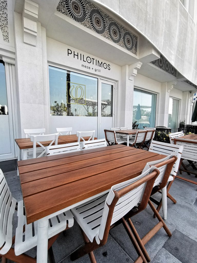 weekenduae Philotimos Greek restaurant Dubai