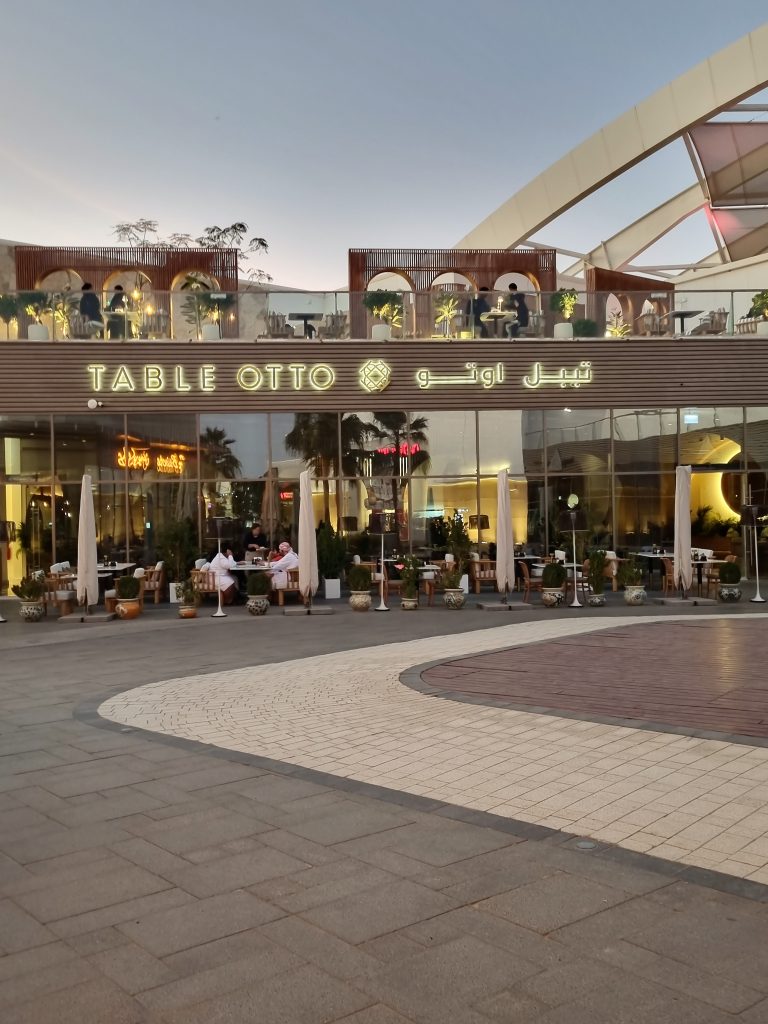 weekenduae Table Otto Patio in Al Jimi Mall, Al Ain, UAE on the weekend