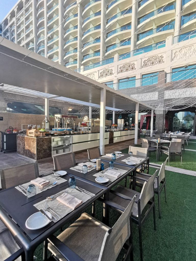 weekenduae Mowsem restaurant for Iftar at the Hilton Dubai Palm Jumeraih, weekend