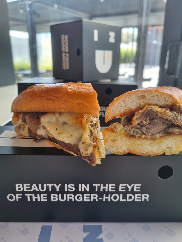 weekenduae Izu Burger at Dubai Box Park in Jumeirah UAE weekend