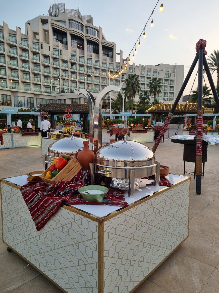 weekenduae Iftar at Palmito Garden in JA Beach Resort Dubai UAE 